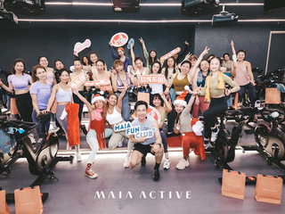 设计师运动服品牌MAIA ACTIVE开启《热练乐园》线下派对 动起来，跟自己热练一场，让借口滚蛋！