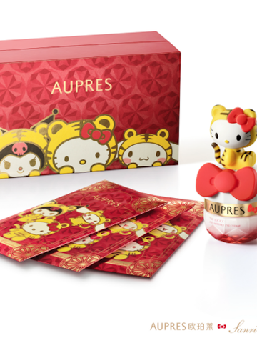 HELLO~ 虎摸一下 ——AUPRES欧珀莱Sanrio主题新年限量款上市