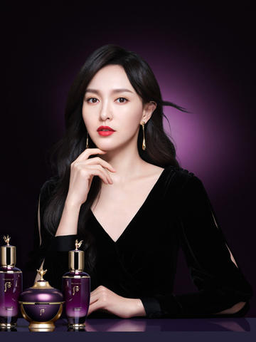 Whoo后官宣唐嫣成为品牌代言人，共谱无龄时光雅颂