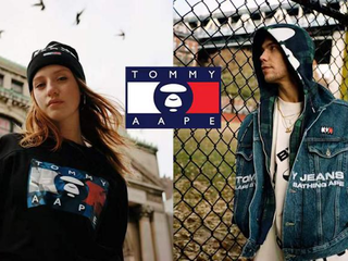 TOMMY x AAPE By *A Bathing Ape  TOMMY x AAPE联名再袭，街头引力惹火全城