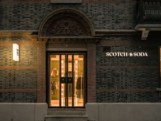 SCOTCH & SODA推进在华增长策略 首家品牌旗舰店落户上海，并计划在国内开设更多新店