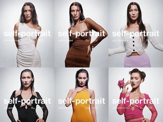 self-portrait携手Bella Hadid，塑造 2022春夏系列大片风貌