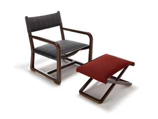 Loro Piana 室内装饰推出 Delight Chairs St. Moritz 休闲椅