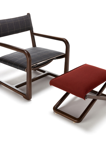 Loro Piana 室内装饰推出 Delight Chairs St. Moritz 休闲椅