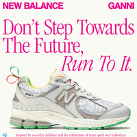 GANNI宣布与New Balance达成首次合作 焕新演绎2002R经典运动鞋