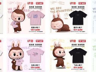 UT世界文创先锋 穿优衣库x泡泡玛特联名系列UT，趣享潮流个性生活 首次与中国潮流文化品牌合作，展现中国文创作品力量