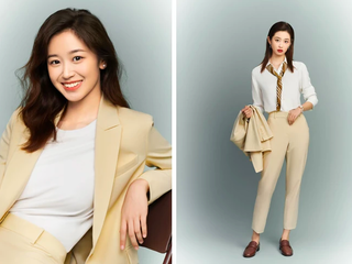 自在天真 定格摩登 Theory思睿携手天真蓝推出「自在天真」限定形象照