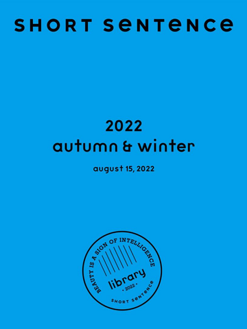 Short Sentence 2022秋冬系列媒体预览 “Let’s go to the library!” 欢迎来到短句限时图书馆