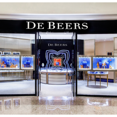 戴比尔斯珠宝 DE BEERS JEWELLERS 深圳万象城 全新限时精品体验店璀璨揭幕