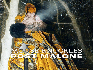 Moose Knuckles携手国际巨星Post Malone合作推出特别胶囊系列