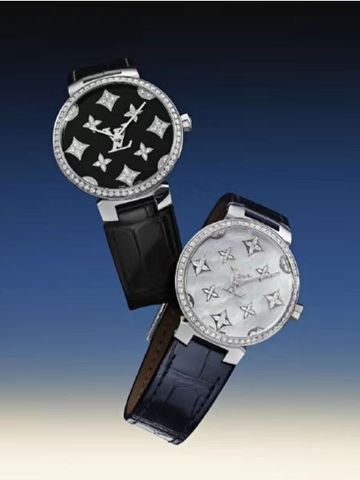 路易威登Tambour Slim Monogram Dentelle Black腕表