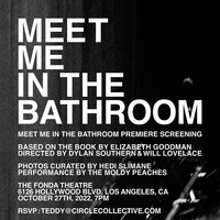 HEDI SLIMANE与《Meet Me in the Bathroom》联袂推出音乐海报