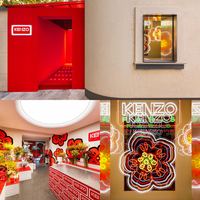 Kenzo 限时花店绽放上海