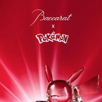 Baccarat巴卡拉发布全新宝可梦联名系列产品！