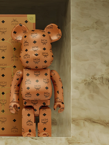 MCM×BE＠RBRICK推出全新联名公仔