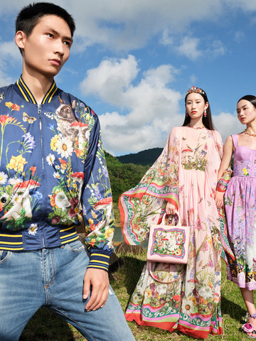 岩花幻影 瑞兔仙踪  DOLCE&GABBANA杜嘉班纳2023农历新春限定系列