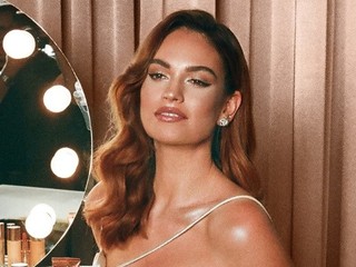 揭秘！金球奖、艾美奖双项提名女演员 莉莉·詹姆斯（LILY JAMES）华美演绎  CHARLOTTE TILBURY 全新星光筑颜高光盘