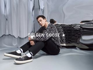 Golden Goose 品牌全球代言人陈伟霆出镜演绎全新Space-Star品牌大片