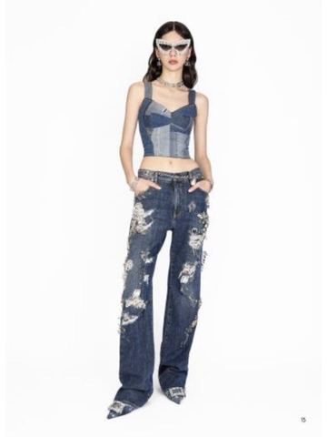 杜嘉班纳 2023 春夏 Denim Patchwork 女装系列