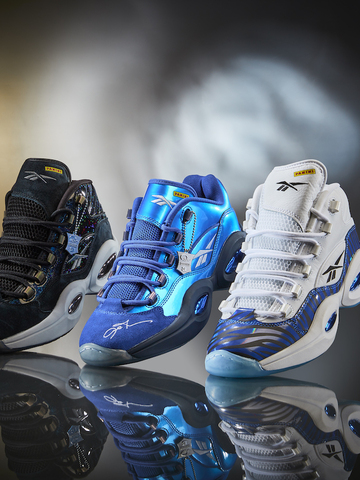 致敬一代传奇球星Allen Iverson Reebok锐步联袂球星卡制造商Panini America释出全新复古篮球鞋
