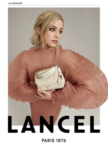 LANCEL 正式宣布新任品牌全球代言人： Lili Reinhart