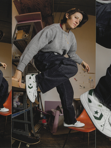 CONVERSE携手滑手Alexis Sablone打造AS-1 Pro滑板鞋款