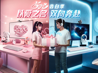 以爱之名 双向奔赴|520罗技助你演绎爱的多彩告白