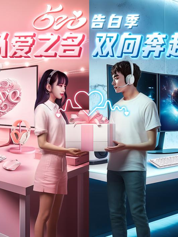 以爱之名 双向奔赴|520罗技助你演绎爱的多彩告白
