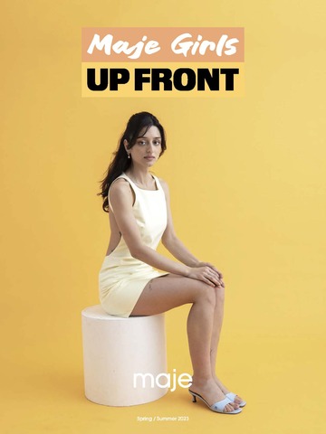 Maje Girls “UP FRONT”
