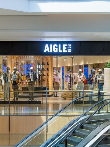 AIGLE北京INDIGO轻奢概念店盛装开业 可持续理念打造城市森林 全新视角探索绿色时尚