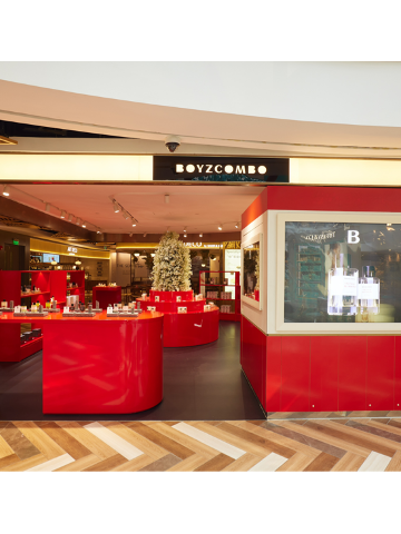 BOYZCOMBO上海k11购物艺术中心旗舰店全新开业