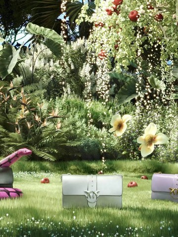 PINKO携手MIOMOJO推出苹果植物皮革LOVE BAG EVA包袋