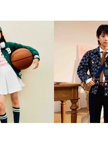  MLBKIDS品牌发布2023全新秋季系列 新潮出动，演绎校园“型”动穿搭