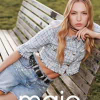 Maje 2023秋冬系列品牌大使 Lila Moss演绎广告大片