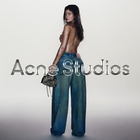 Kylie Jenner演绎Acne Studios 2023秋冬丹宁广告大片