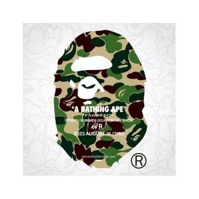 A BATHING APE® 2024春夏时装秀by R  惊艳落幕东京时装周