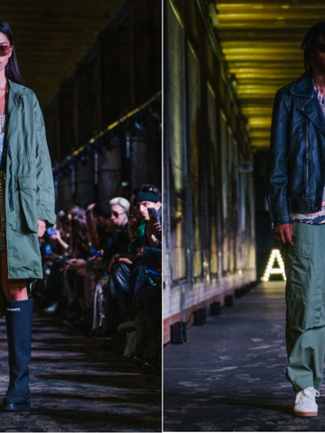 ALLSAINTS 2024春夏系列ACCESS ALL AREAS时装秀 朋克当道，恣意蔓生