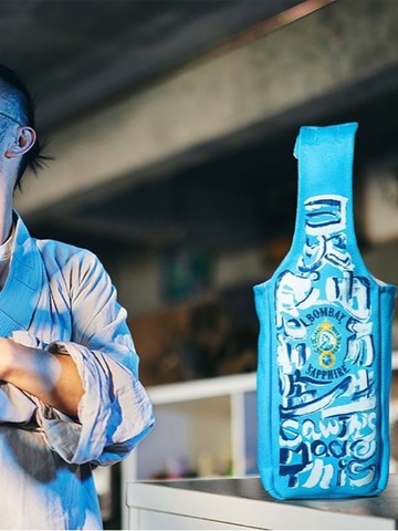 灵感 由「蓝」而生，想象落地生活 Bombay Sapphire孟买蓝宝石金酒“灵感 由「蓝」而生 - SAW THIS MADE THIS”品牌活动创意再升级