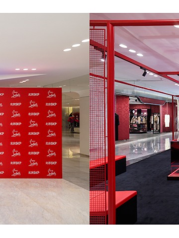 CHRISTIAN LOUBOUTIN路铂廷北京SKP ASTROLOUBI快闪店揭幕