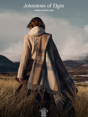 英国百年羊绒品牌Johnstons of Elgin携手知名摄影师罗洋 共叙确定性的力量