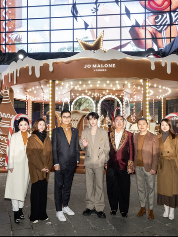 英伦香氛世家 Jo Malone London 祖·玛珑 「姜饼人的异想工坊」圣诞限时活动登陆上海新天地