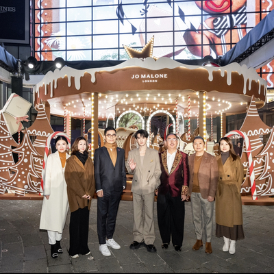 英伦香氛世家 Jo Malone London 祖·玛珑 「姜饼人的异想工坊」圣诞限时活动登陆上海新天地