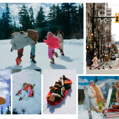 UGG®发布2023 New Winter Lifestyle秋冬大片——新雪来潮，开启冬日的玩趣冒险！