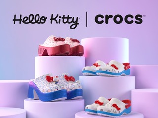 邂逅俏皮纯真，Crocs 携手 Hello Kitty 推出全新限定系列