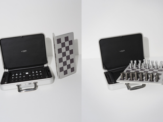 弈棋雅致  RIMOWA（日默瓦）推出铝镁合金 Attaché Chess 银色手提箱