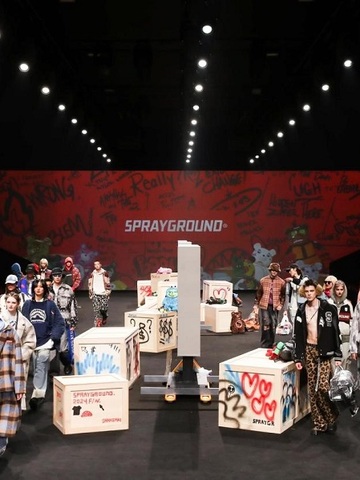 纽约设计师品牌SPRAYGROUND上海时装周首秀开幕