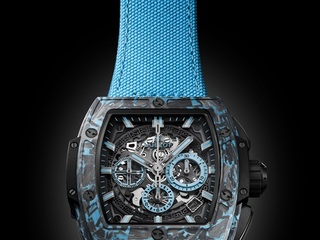 HUBLOT宇舶表推出全新BIG BANG灵魂蓝色碳纤维腕表