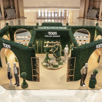 TOD’S “Italian Garden” 意式庭院 限时主题空间开幕