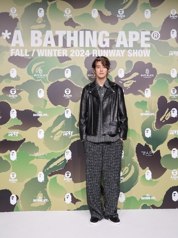 A BATHING APE®中国首场大秀登陆上海,2024秋冬时装系列探索传统东方美学的现代演绎