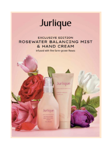 Jurlique茱莉蔻2024玫瑰限定浪漫上市 五重玫瑰绽放至臻爱意